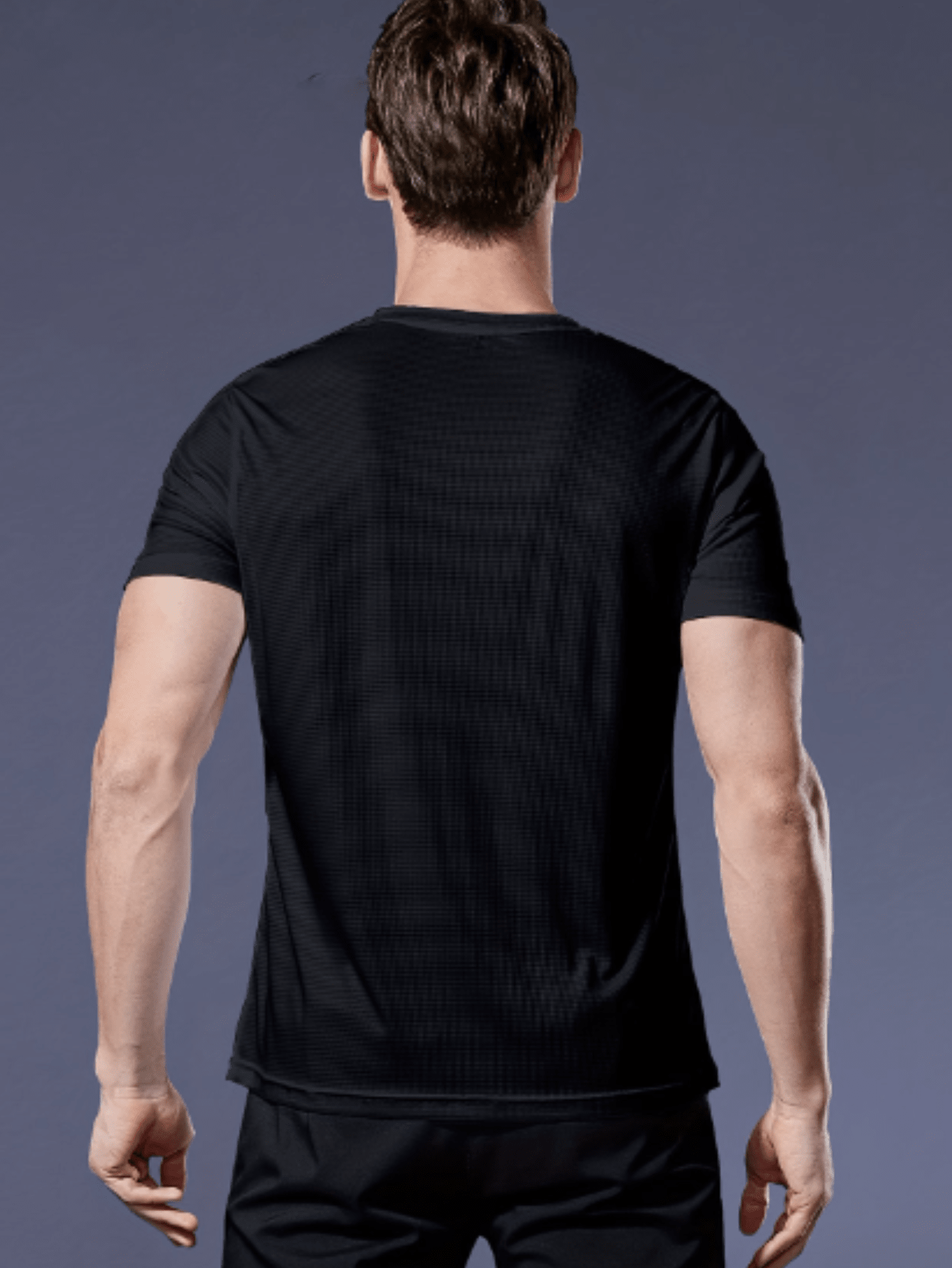 Camiseta Masculina Térmica Modelagem Premium Tecido DryFit Proteção Solar Uv 50+