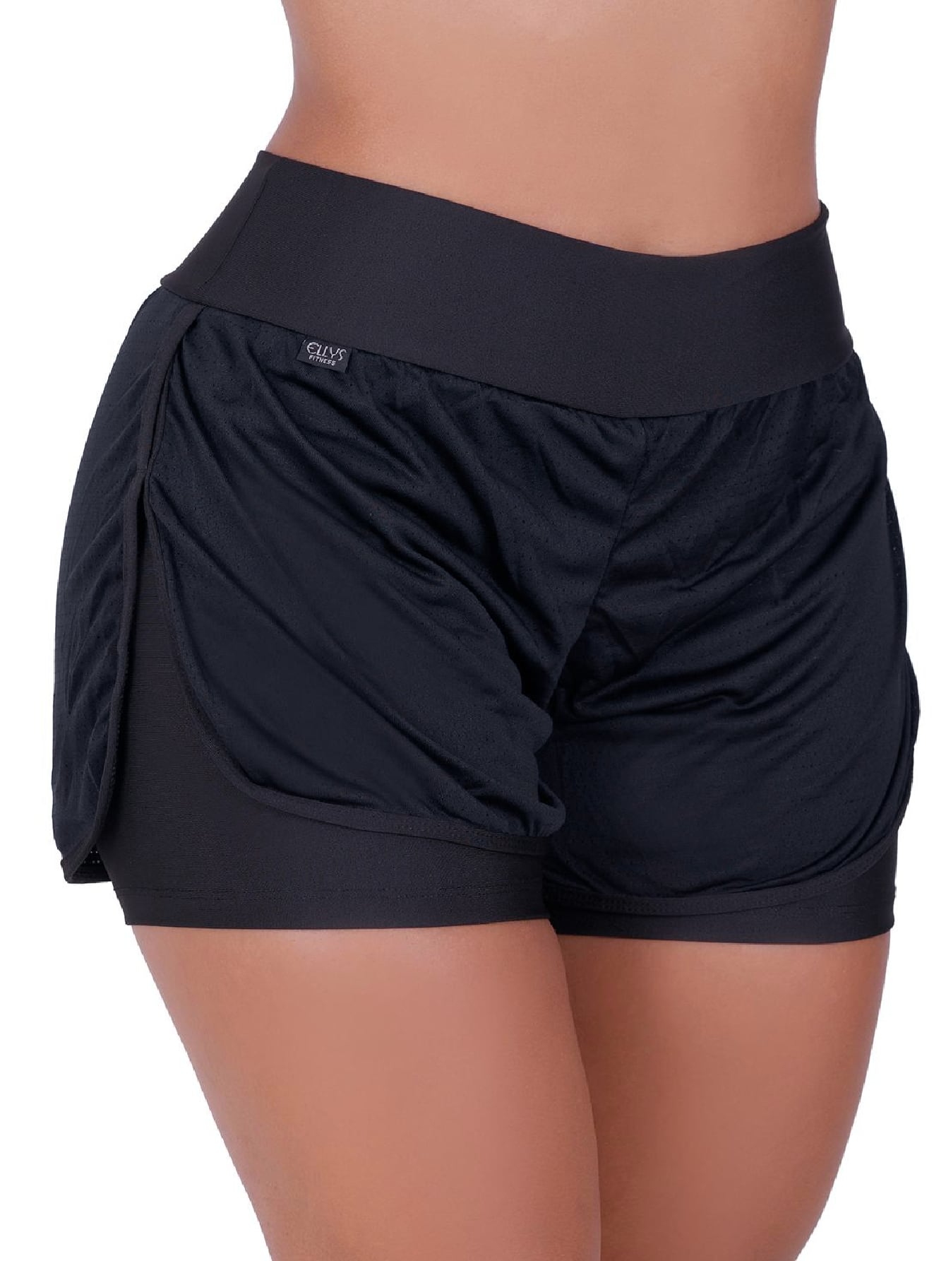 Short feminino Academia Fitness Dry-Fit