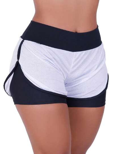 Short feminino Academia Fitness Dry-Fit