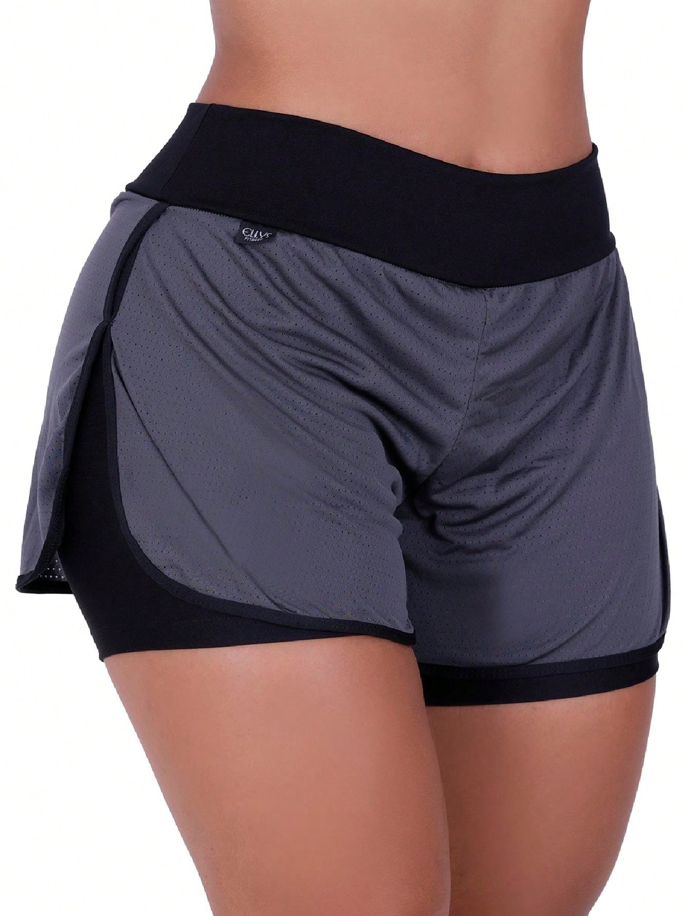 Short feminino Academia Fitness Dry-Fit