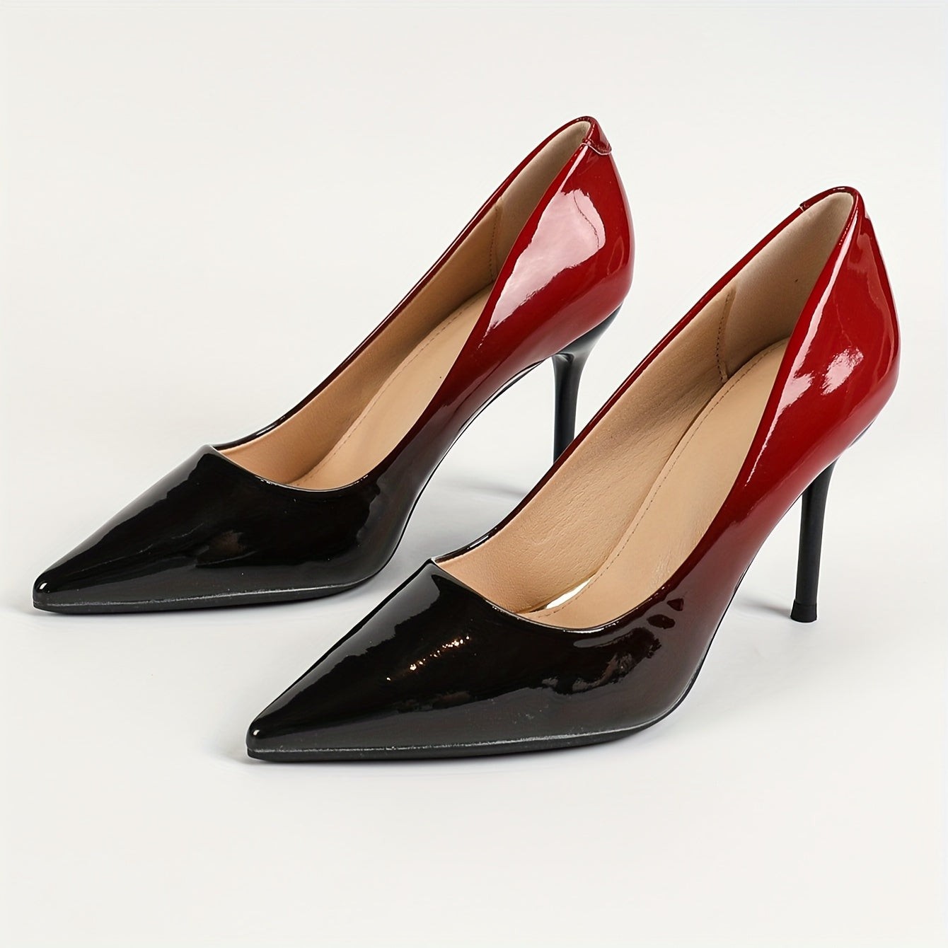 Stiletto high heel pumps