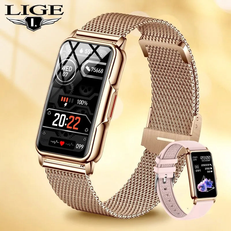 Smartwatch a prova d'gua IOS/Android Lige - AGUILERA FASHION