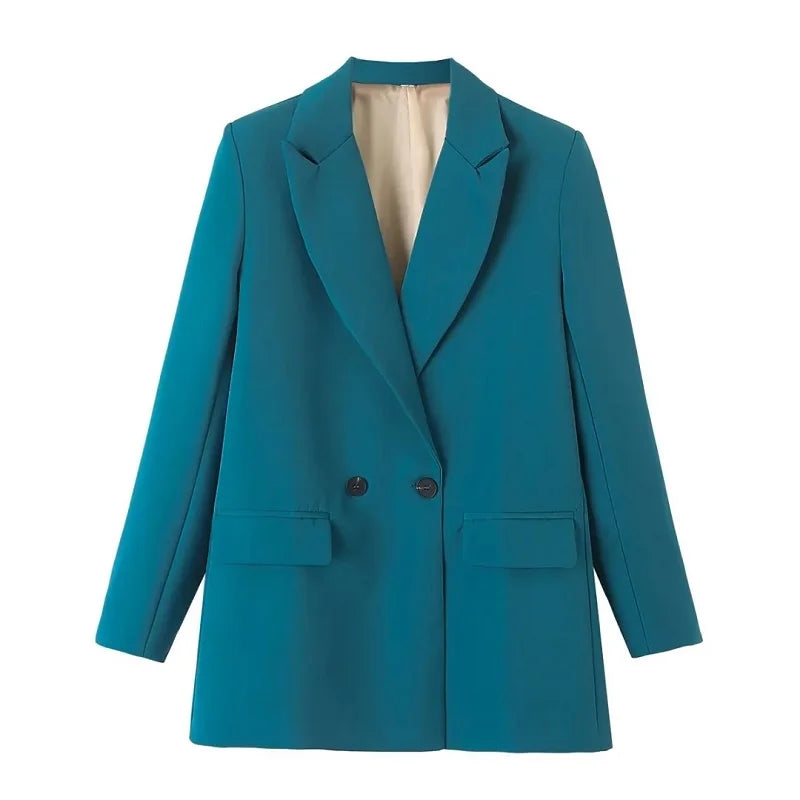 Blazer casual feminino Italiano, modelo 2025