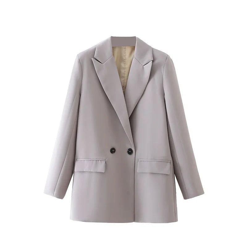 Blazer casual feminino Italiano, modelo 2025