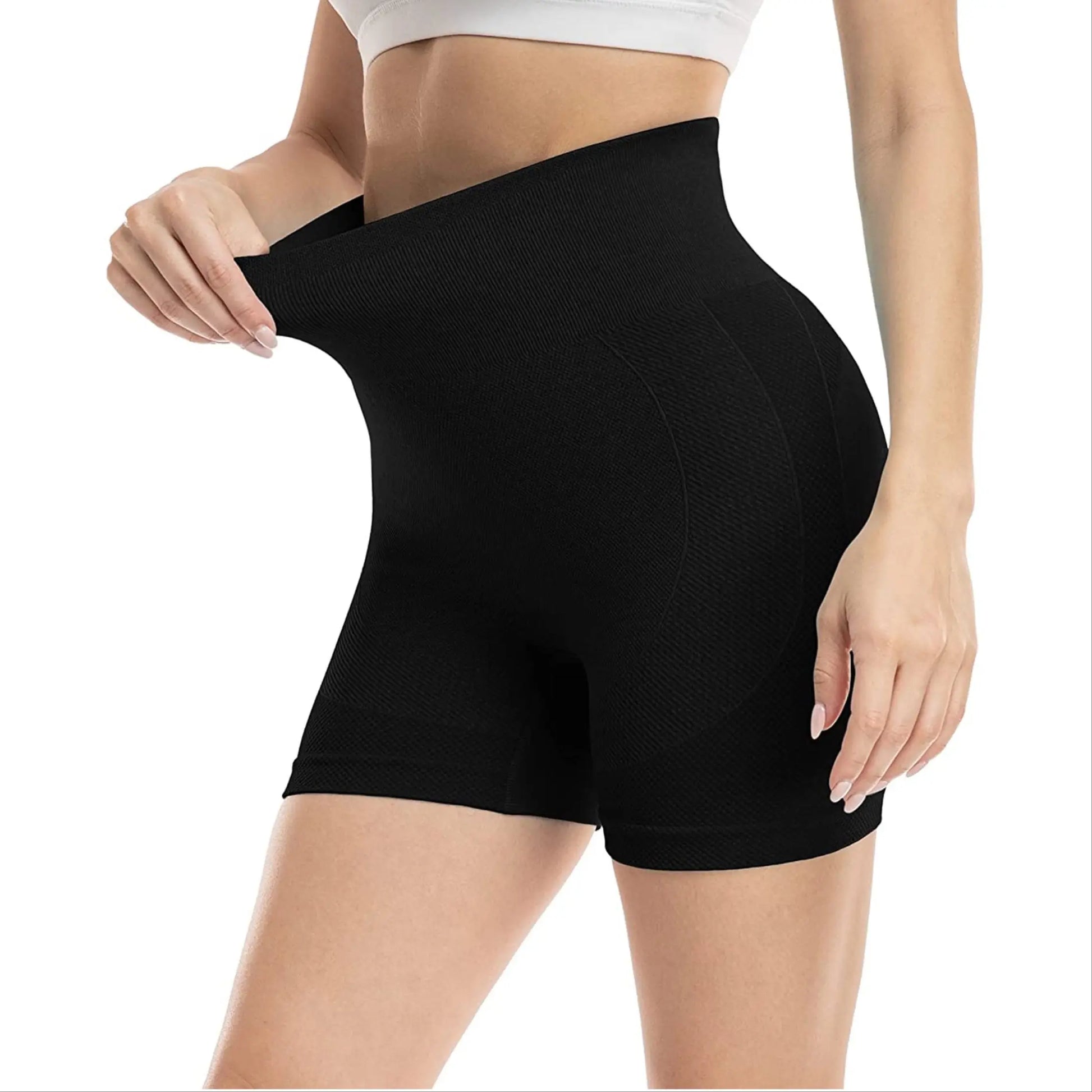 Shorts feminino esportivo cintura alta San Diego - AGUILERA FASHION