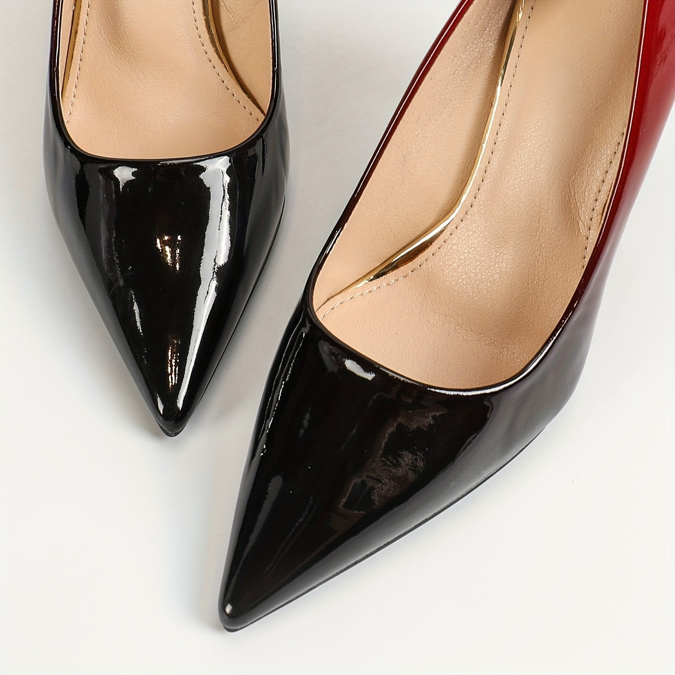 Stiletto high heel pumps